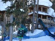 Tree Forts - casa sull'albero con scivoli per bambini