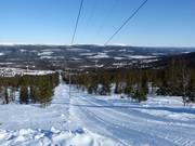 Långliften - Skilift con T-bar/ancora