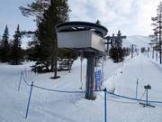 Perhe Äkäslompolo - Skilift a piattello