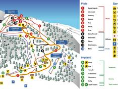 Mappa delle piste Domobianca