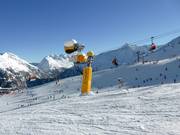 Cannone da neve al Giggijoch