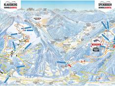 Mappa delle piste Speikboden - Skiworld Ahrntal