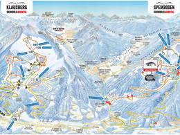 Mappa delle piste Speikboden - Skiworld Ahrntal