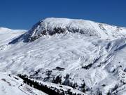 Vista sulla pista difficile Mittager I