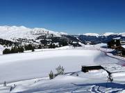 Lago artificiale per l'innevamento al Penken