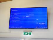 Informazioni digitali sugli impianti aperti alla stazione a valle