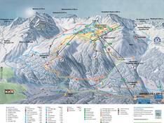 Mappa delle piste Gargellen