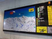 Informazioni aggiornate con la mappa delle piste presso la stazione a monte della Spieljochbahn