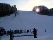 Vista sulla pista 1 presso la seggiovia 3