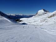Ampia pista con vista sull'Ifinger