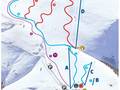Mappa delle piste Majelletta