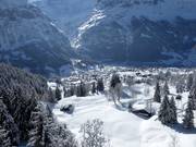 Vista sulla località di Grindelwald