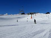 Perfetta preparazione delle piste presso la seggiovia Euro