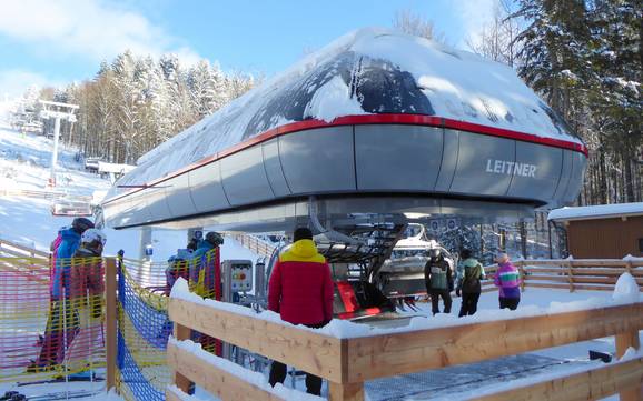 Freyung-Grafenau: Cortesia nei comprensori sciistici – Cortesia Mitterdorf - Almberg