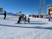 Corso di sci per bambini sul Venet