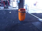 Cestino presso la funivia