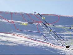 Mappa delle piste Weardale Ski Club