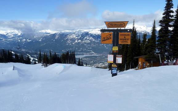 Snowparks Squamish-Lillooet – Snowpark Whistler Blackcomb
