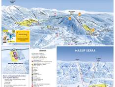 Mappa delle piste La Dôle/Les Tuffes (Jura sur Léman)
