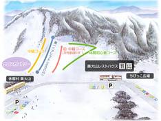 Mappa delle piste Kagamiganaru