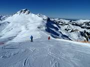 Partenza Hohe Wacht con panorama