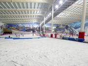 Vista dall’area principianti verso la pista principale