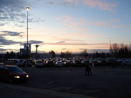 Alberta: Accesso nei comprensori sciistici e parcheggio – Accesso, parcheggi Canada Olympic Park - Calgary