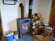 Stube riscaldata presso la stazione a valle