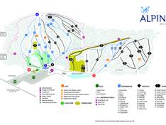 Mappa delle piste Alpine Ski Club - Collingwood