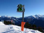 Cannoni da neve fissi al Horberg