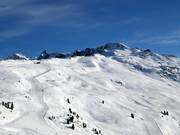 Vista sulle piste dell'Hochzeiger