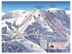 Mappa delle piste Le Gaschney - Petit Hohneck