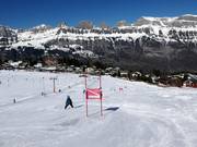 Percorso della scuola di sci Flumserberg