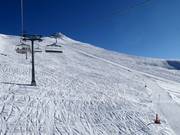 Pendio di neve fresca presso la seggiovia a 8 posti Familienglück