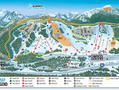 Mappa delle piste The Summit at Snoqualmie