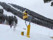 Cannone da neve nell’area sciistica Snow King Mountain