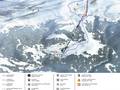 Mappa delle piste Goderdzi
