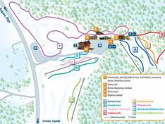 Mappa delle piste Reiņa trase - Kalnzaki