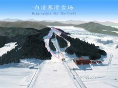 Mappa delle piste Bai Qing Zhai