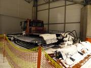 Il battipista fa una pausa