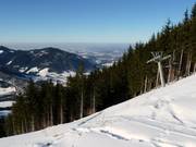 Vista dall'Unternberg verso Ruhpolding