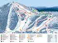 Mappa delle piste Isaberg - Hestra