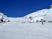 Piste facili presso il Passo Pordoi