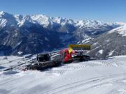 I moderni battipista sono pronti per l’uso.