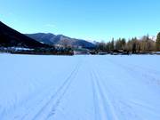 Pista da fondo presso la stazione a valle della Jennerbahn