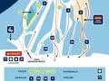 Mappa delle piste Mont Bellevue
