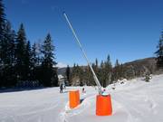 Innevamento della pista Maria Schönanger