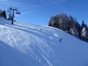 Pista nera presso la seggiovia Almbahn al Maiskogel