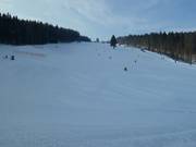 Vista dalla stazione a valle sulla pista