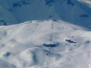 Vista sulle piste di Savoleyres